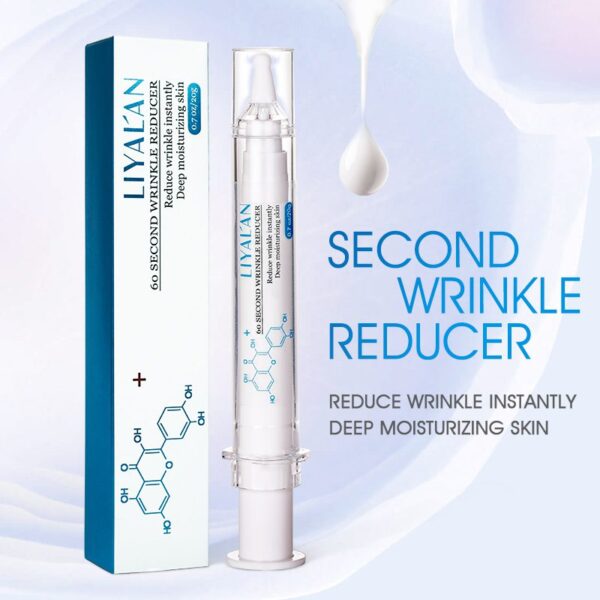 LIYALAN Best 60 Second Instant Wrinkle Remover Wonder Lift Anti-Aging Age Defying Wrinkle Blur Perfect Make-up Primer 20G