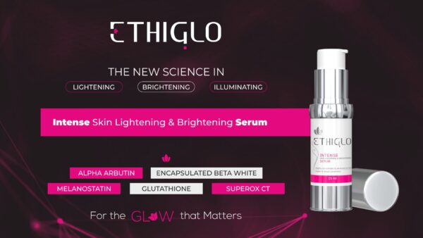 Ethiglo Serum 3 Ethiglo Serum Intense Skin Lightening Brightening Glow Serum 15ml